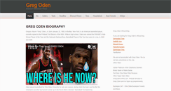 Desktop Screenshot of gregoden.com